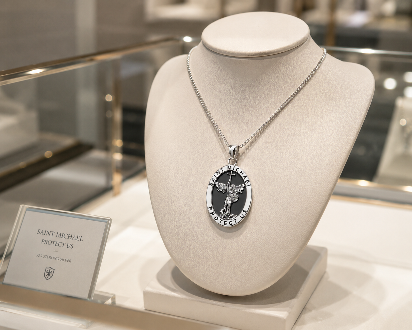Guardian Medal Necklace